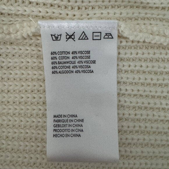 Steele Cream Montreux Sweater NWT, Size M - Picture 16 of 17